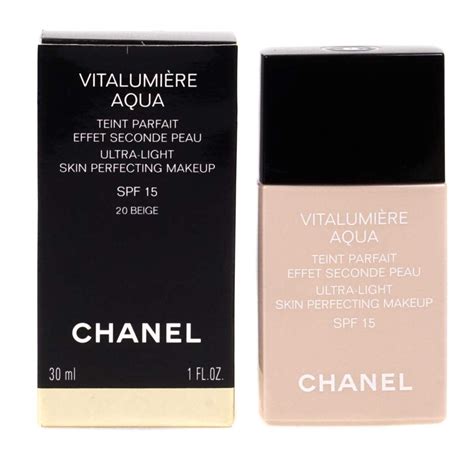 chanel aqualumiere|chanel vitalumiere aqua 20 beige.